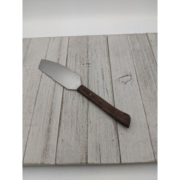 Stainless Steel #1 Kitchen Knife Utility 5" Blade 9 1/2" total Double Sided Chop - Picture 4 of 6